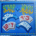 Sign for SCRAP